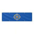 Drapeau de l'Organisation du traité de sécurité collective grand format XL en polyester avec dix œillets