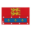 Drapeau orne polyester résistant double ourlet œillets