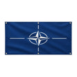 Drapeau otan polyester résistant aux intempéries
