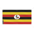 Drapeau ouganda polyester résistant usage extérieur durable