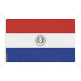 Drapeau paraguay 10 oeillets en plusieurs tailles (s) - pixelforma