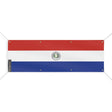 Drapeau paraguay polyester résistant aux intempéries 8 œillets