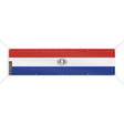 Drapeau paraguay polyester résistant avec œillets renforcés