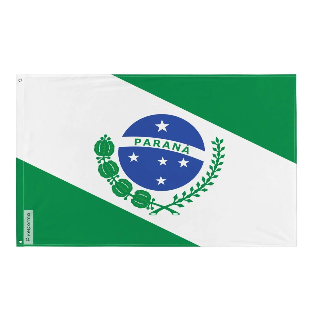 Drapeau paraná plusieurs tailles en polyester - pixelforma