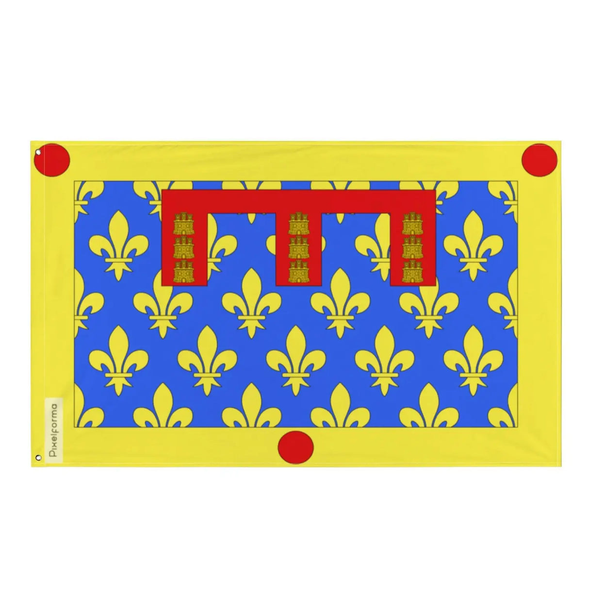 Drapeau pas-de-calais plusieurs tailles en polyester - pixelforma