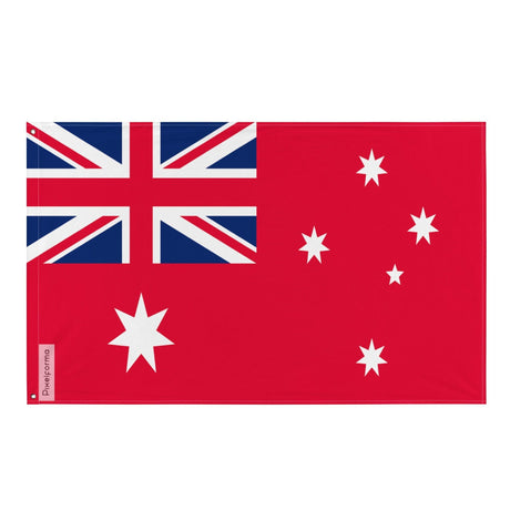 Drapeau Pavillon civil de l'Australieen plusieurs tailles 100 % polyester Imprimer avec Double ourlet - Pixelforma