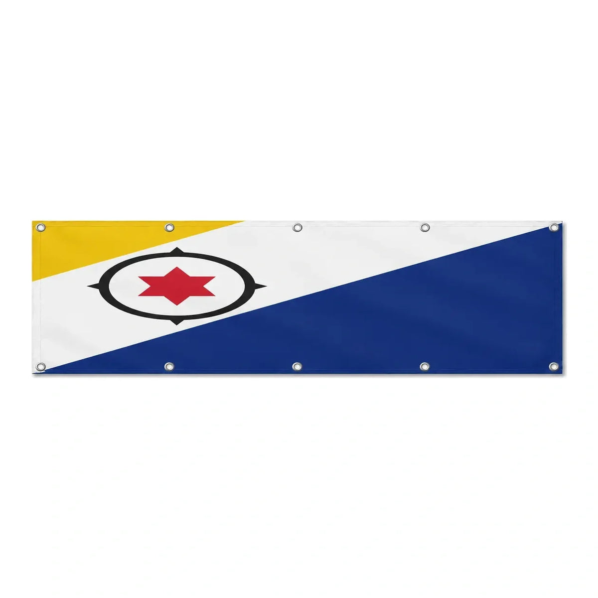 Drapeau Bonaire grand format XL en polyester avec dix œillets