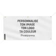 Drapeau personnalisé france polyester avec œillets renforcés