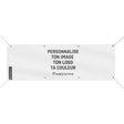 Drapeau personnalisé france polyester œillets fixation sûre
