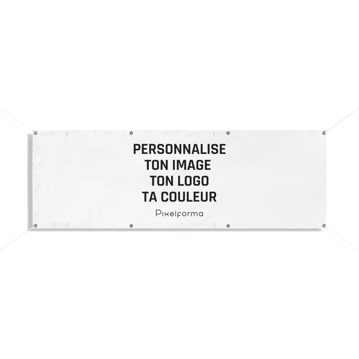 Drapeau personnalisé plusieurs tailles en polyester - pixelforma