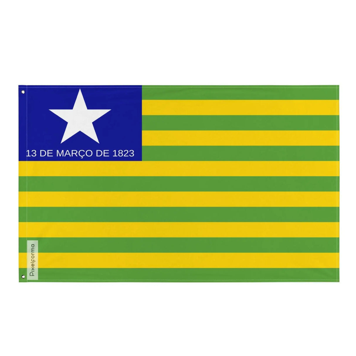 Drapeau piauí polyester résistant plusieurs modèles
