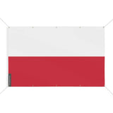 Drapeau pologne 10 oeillets en plusieurs tailles (s) - pixelforma