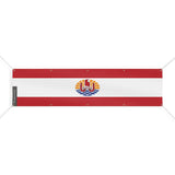 Drapeau polynésie française polyester résistant aux intempéries