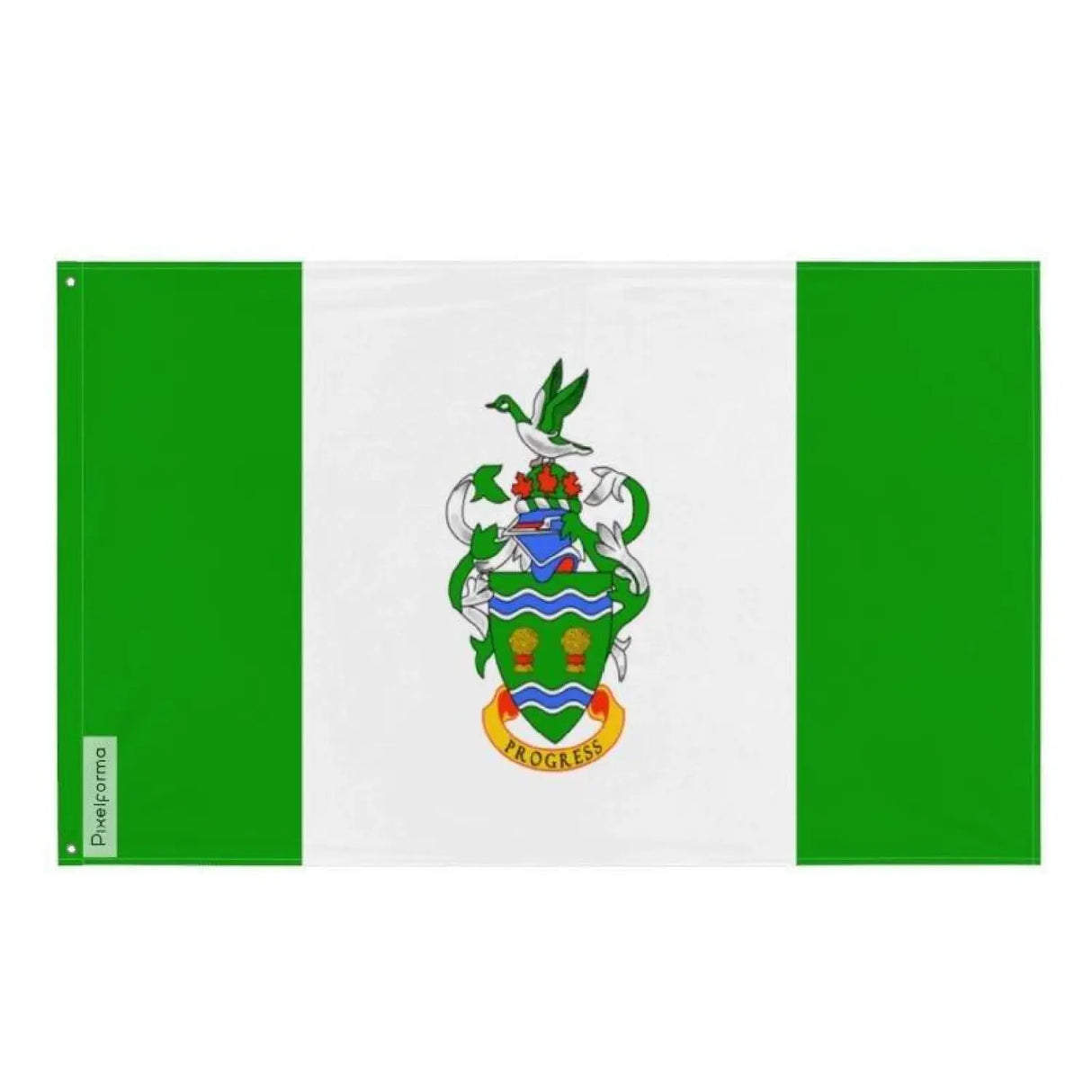 Drapeau portage la prairie plusieurs tailles en polyester - pixelforma