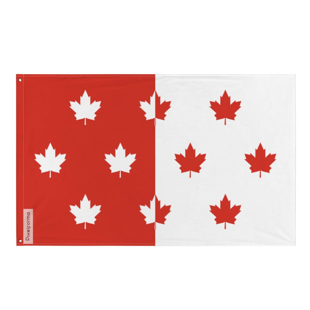 Drapeau Proposition de national canada en plusieurs tailles 100 % polyester Imprimer avec Double ourlet - Pixelforma