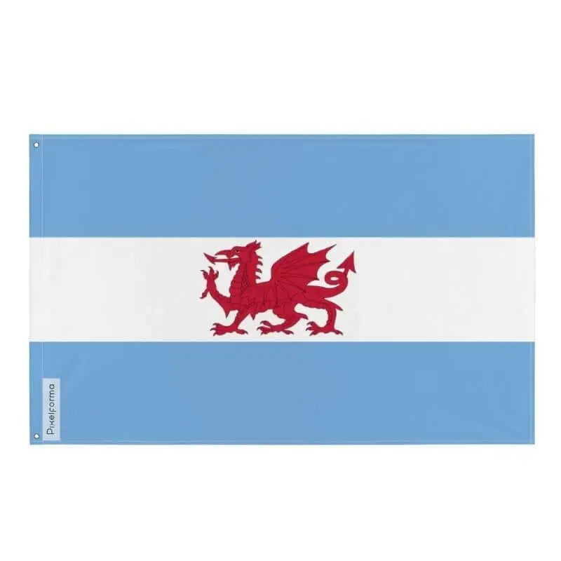 Drapeau puerto madryn polyester résistant plusieurs modèles