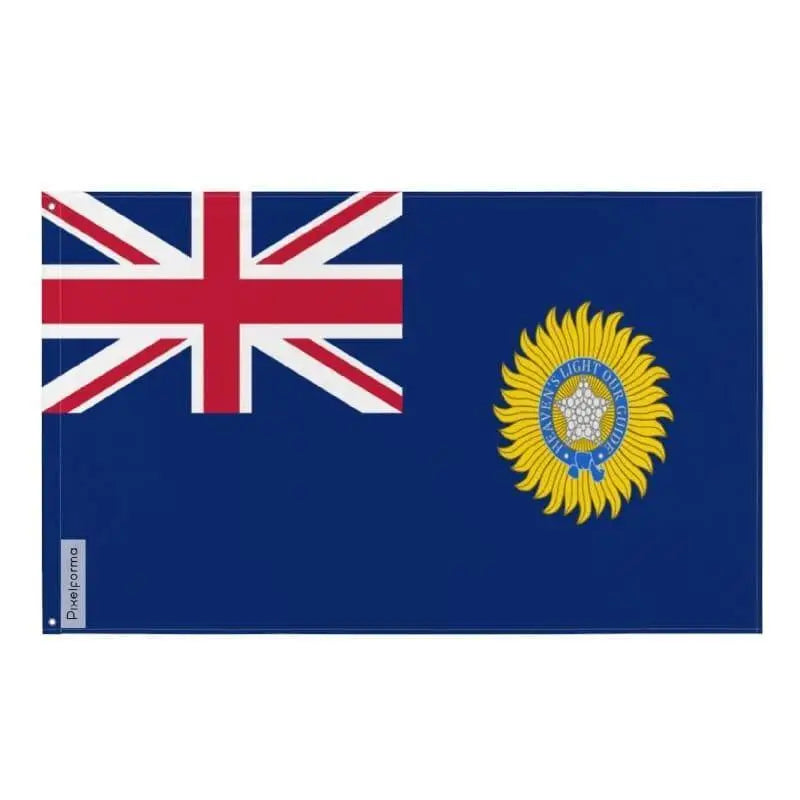 Drapeau puis pavillon marine impériale indes polyester résistant