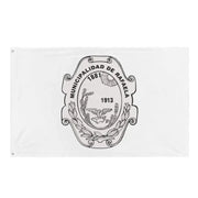 Drapeau rafaela polyester résistant œillets à gauche