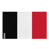 Drapeau république romaine polyester résistant œillets gauche