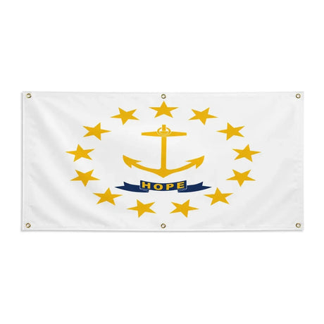Drapeau rhode island polyester résistant aux intempéries
