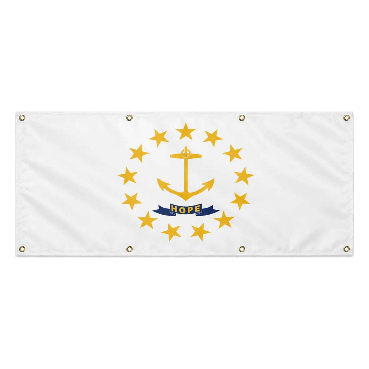 Drapeau rhode island polyester résistant aux intempéries