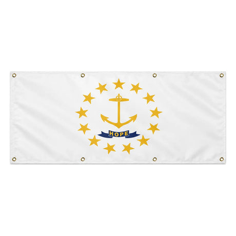 Drapeau rhode island polyester résistant aux intempéries