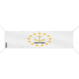 Drapeau rhode island en polyester résistant avec œillets