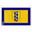 Drapeau richmond polyester résistant avec œillets à gauche