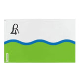 Drapeau río cuarto polyester résistant avec œillets à gauche