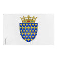 Drapeau rois de france ancien en polyester ourlets résistants