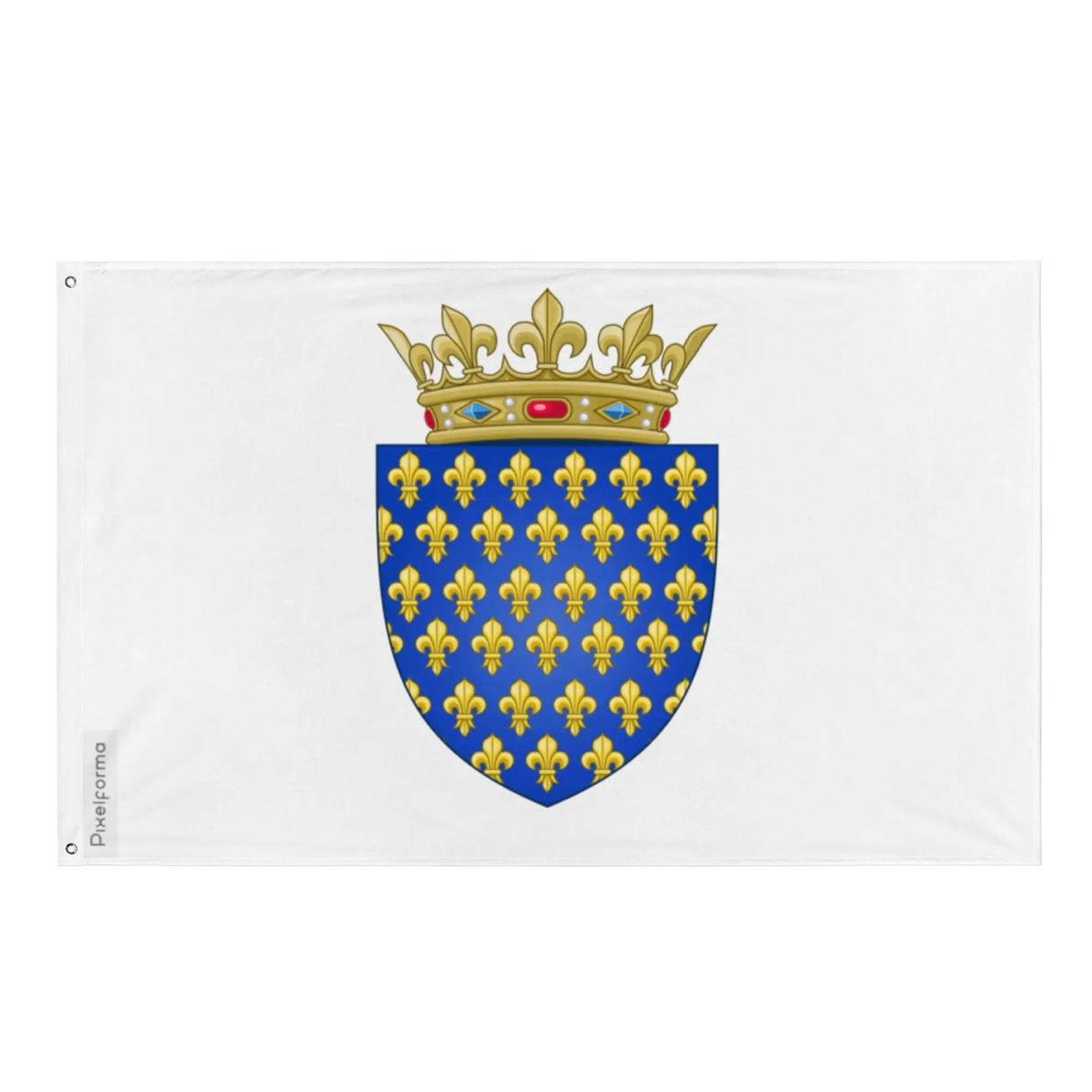 Drapeau rois de france ancien en polyester ourlets résistants