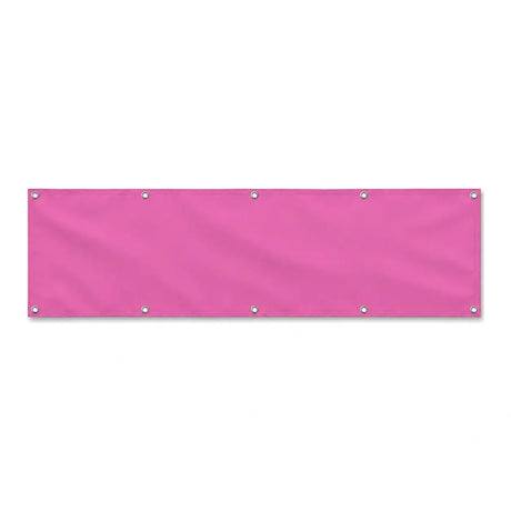 Drapeau Rose grand format XL en polyester avec dix œillets