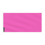Drapeau rose france polyester résistant aux intempéries