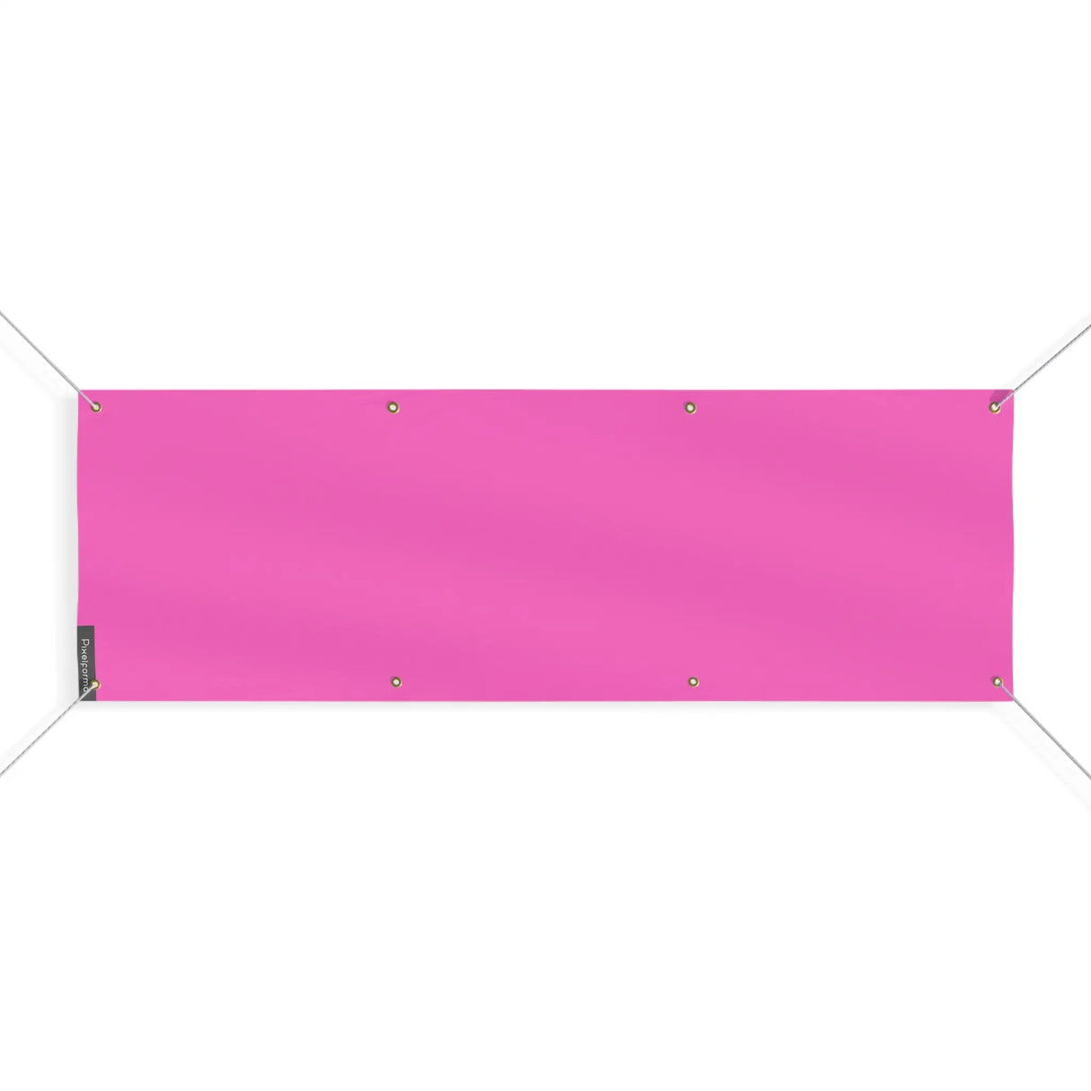 Drapeau rose résistant aux intempéries en polyester