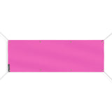 Drapeau rose résistant aux intempéries en polyester