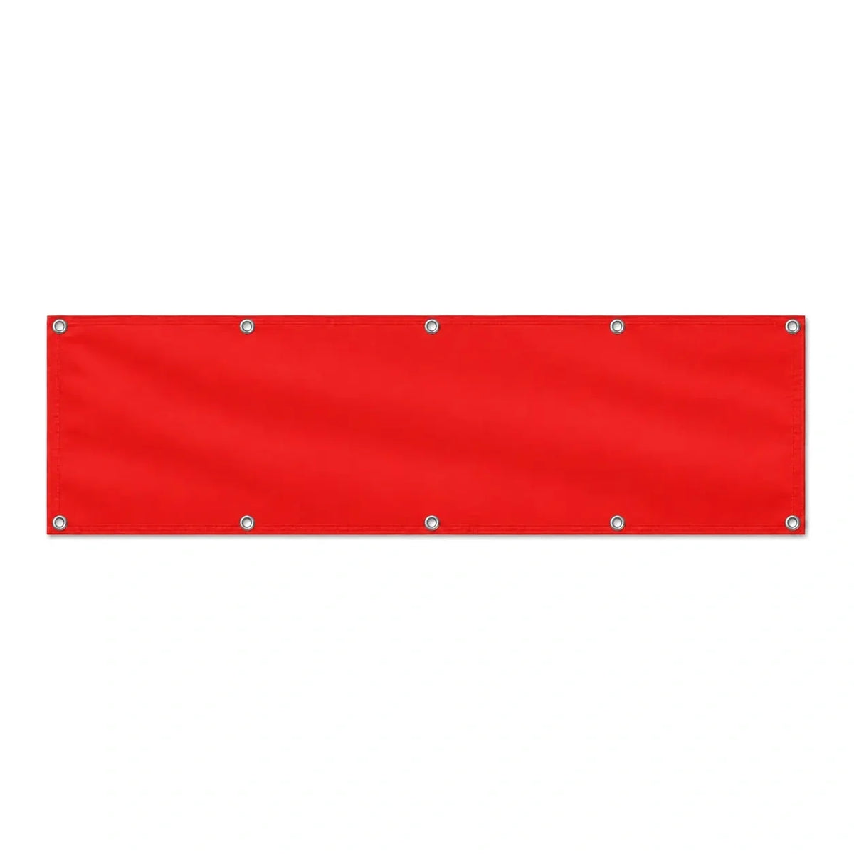 Drapeau Rouge grand format XL en polyester avec dix œillets