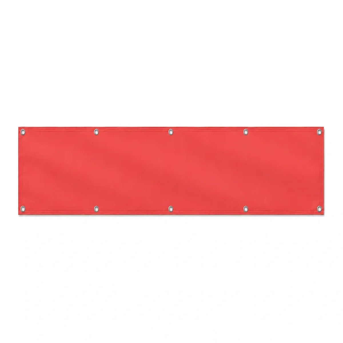 Drapeau Rouge Clair grand format XL en polyester avec dix œillets