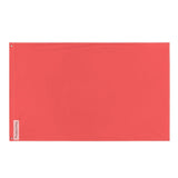 Drapeau rouge clair polyester résistant plusieurs modèles