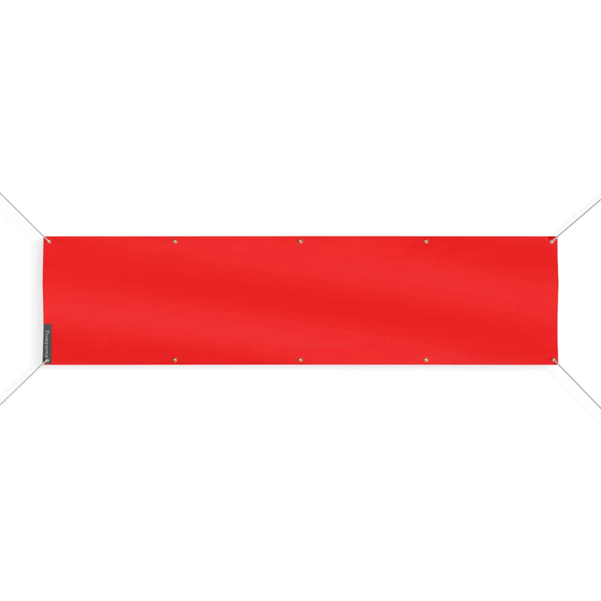 Drapeau rouge france en polyester résistant aux intempéries