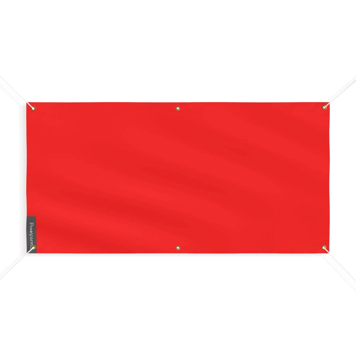 Drapeau rouge france polyester résistant aux intempéries
