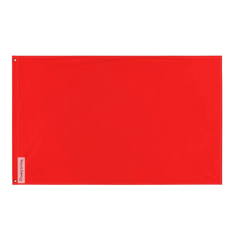 Drapeau rouge plusieurs tailles en polyester - pixelforma