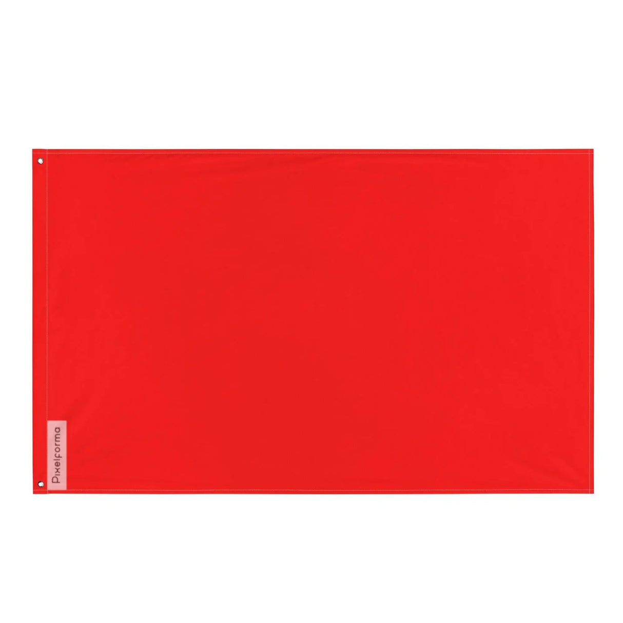 Drapeau rouge polyester résistant plusieurs modèles