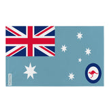 Drapeau Royal Australian Air Force Ensign en plusieurs tailles 100 % polyester Imprimer avec Double ourlet - Pixelforma