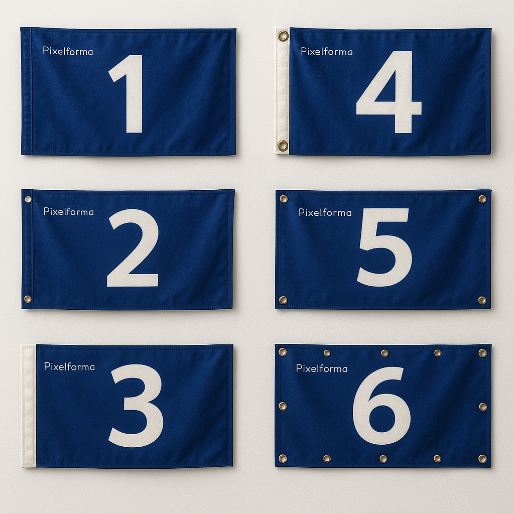 Drapeau royaume-uni plusieurs tailles en polyester - pixelforma