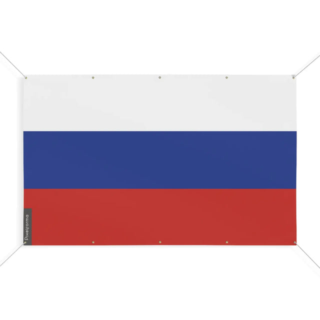 Drapeau russie 10 oeillets en plusieurs tailles (s) - pixelforma