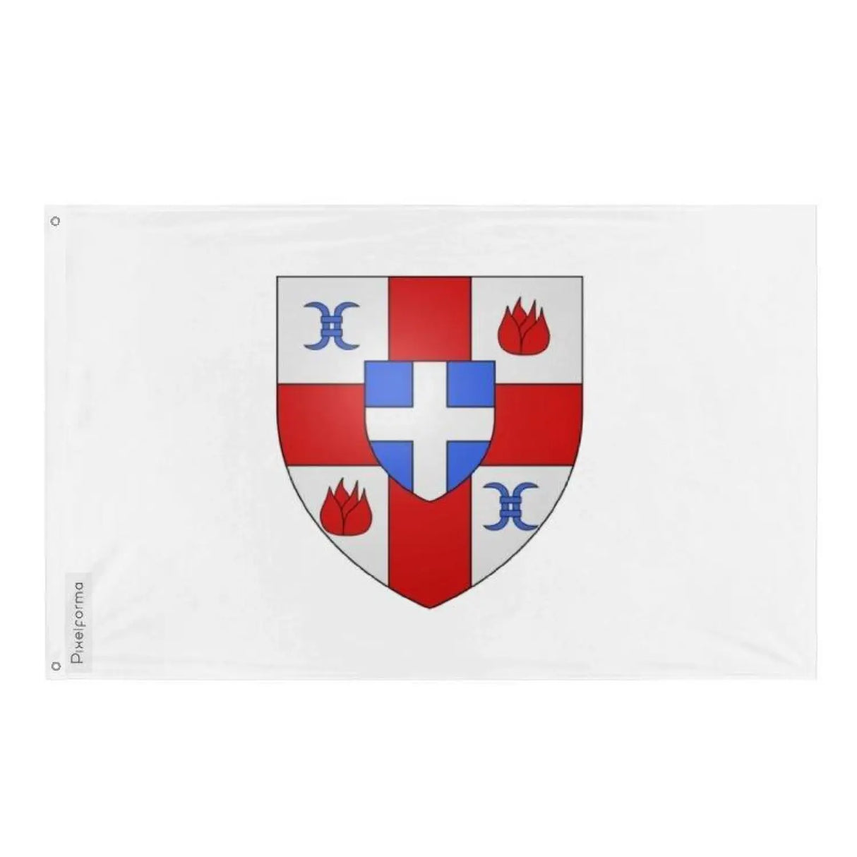 Drapeau saint-georges plusieurs tailles en polyester - pixelforma