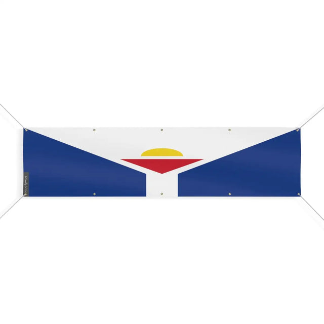 Drapeau Saint-Martin (Antilles françaises) 10 Oeillets en Plusieurs Tailles (XL) - Pixelforma 