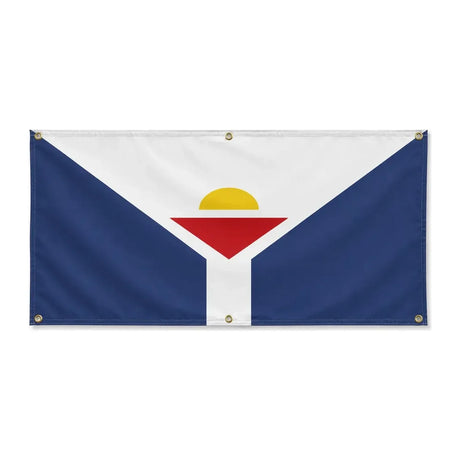 Drapeau saint-martin polyester résistant aux intempéries