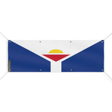 Drapeau Saint-Martin (Antilles françaises) 8 Oeillets en plusieurs tailles - Pixelforma