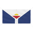 Drapeau saint-martin polyester résistant aux intempéries